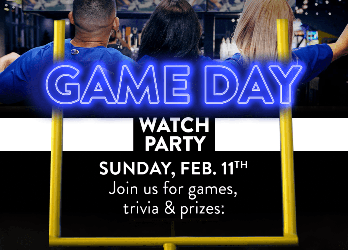 THE REC ROOM’S GAME DAY WATCH PARTY