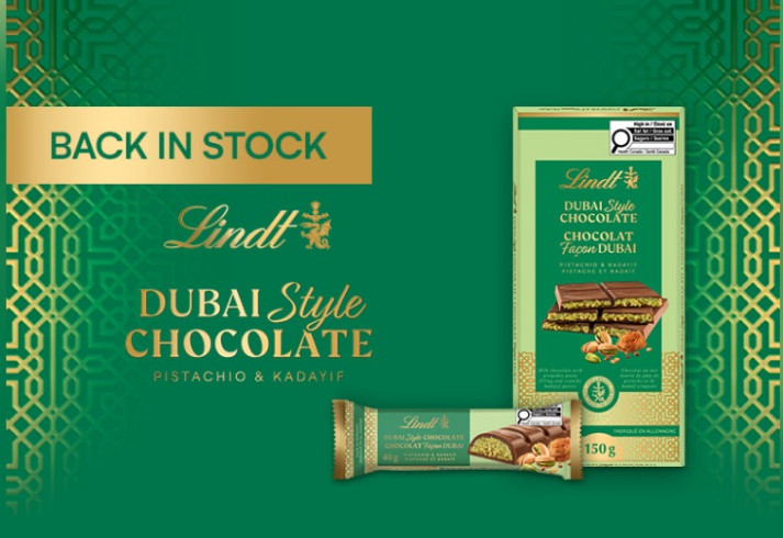 Dubai is back! Our 150g bar is now $16.99!